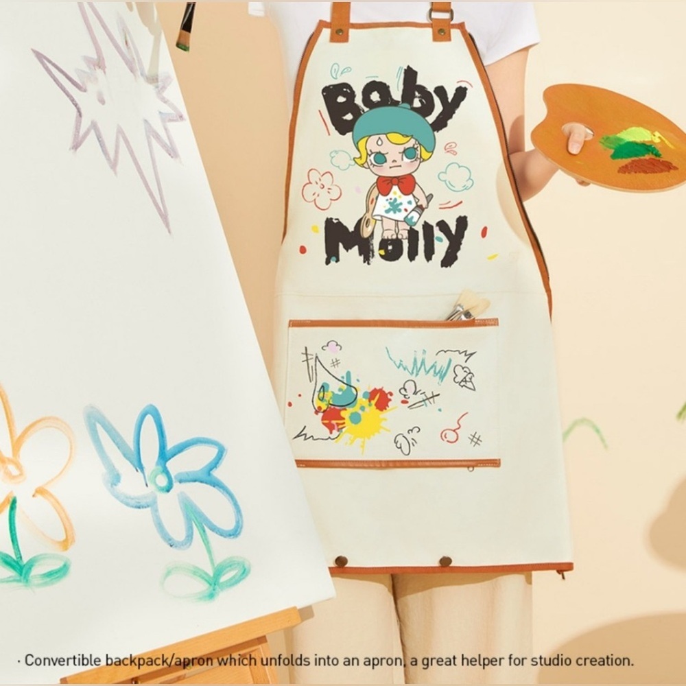 POP MART Baby Molly When I Was 3 Apron / Tote Bag - Picture 10 of 13